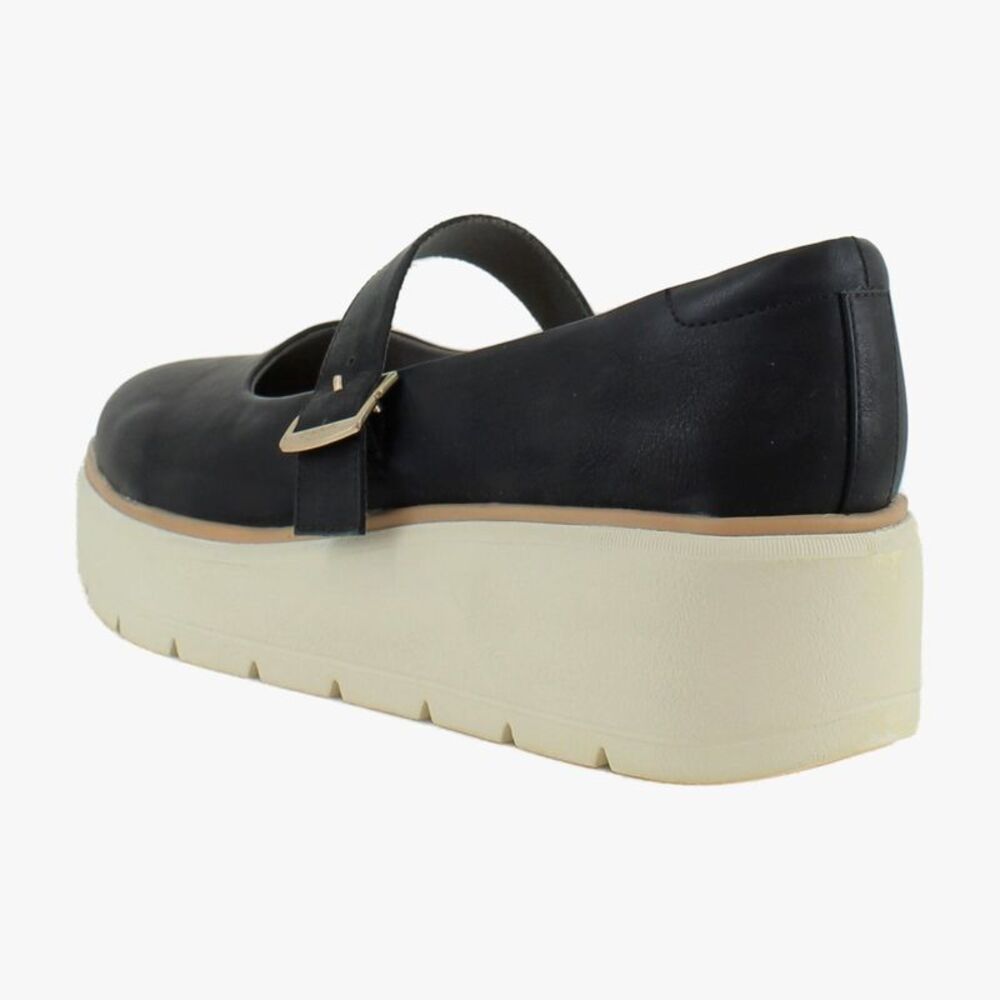 Dr. Scholl's Nice Day Max Mary Jane Black Tofu Smooth - Picture 5 of 8